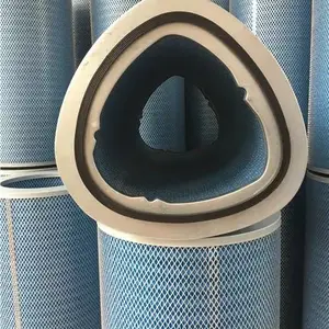 博莱特 耐高温大型焊接除尘滤筒-防静电阻燃过滤器滤芯P123160