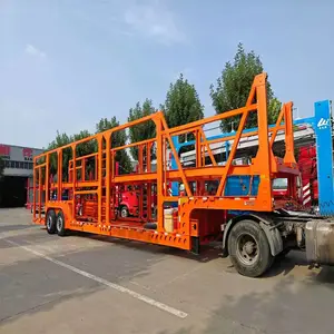 出口半挂车 出口菲律宾专用车 单胎设计 加宽设计 轿车 SUV运输