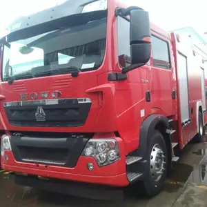 重汽豪沃HAOWO8吨泡沫消防车6吨水2吨泡沫应急灭火车