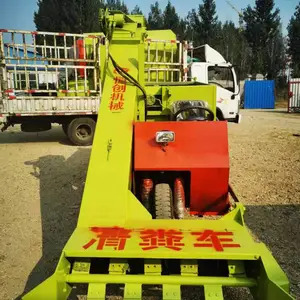 清粪车-牛羊场用自走式清粪机=三轮是清粪车
