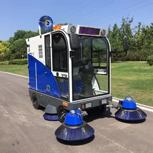 电动扫地车 多功能清扫车 工业工厂车间商用 小型驾驶式扫路车