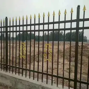 城市道路护栏 永航 别墅铁艺围栏 防爬墙铁栅栏