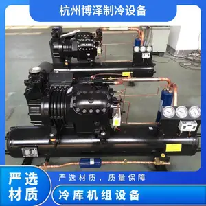博德泽制冷V型制冷机沈一冷压缩机按需定制冷库风冷机组