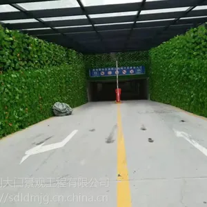大同仿真绿植墙施工报价