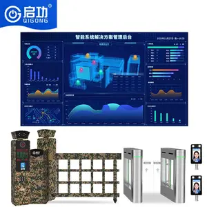 启功智慧园区人车出入管理派车系统营区单位人员信息采集