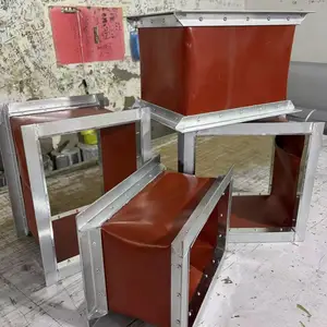 专业生产硅玻钛金不燃复合软管A一级防火产品