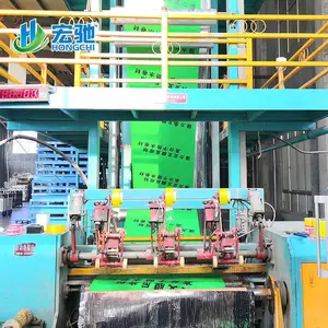 ***交叉膜防水卷材 快速反应粘自粘卷材 湿铺高分子CPS反应粘