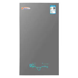 卡博特壁挂炉C1灰色冷凝款超晶玻璃面20KW供热90-110㎡