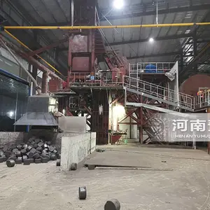 河南粒子钢热压块生产线流程工艺 豫晖粒子钢热熔压块报价
