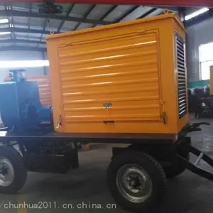 33KW拖车防雨罩柴油机污水自吸泵 6寸水泵 污水自吸泵厂家 自吸泵价格