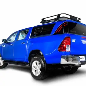 高端优质皮卡车铁顶盖两侧翼开玻璃窗适用于丰田TOYOTA