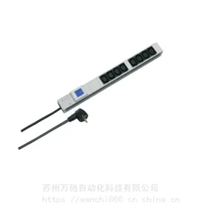 德国SCHROFF SCHUKO 插座条, 3 相, 9 个插座60110-219