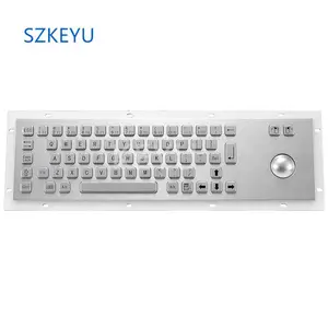 深圳科羽***款带轨迹球金属键盘