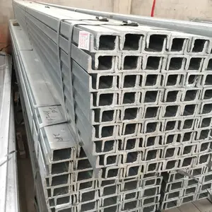 厂家生产供应c型槽 搭棚屋顶轻钢结构材料镀锌u形檩条