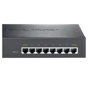 TP-LINK TL-SF1008L 8口楼道交换机 VLAN划分 端口限速 铁壳
