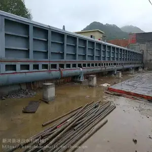 液压翻板闸门 价格 景观钢坝翻板闸门批发品牌