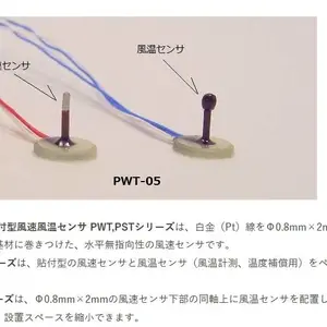 日本tohnic 高温粘贴式空气速度和空气温度传感器 测量系统