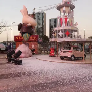 上海泡沫派对租赁 娱乐雪花机 舞台活动雪花机市场报价