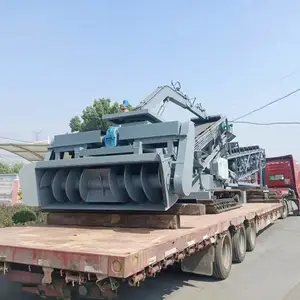�ƶ�ʽʯ�����Ͱ��ϻ� Ƥ�����ͻ������� ɰʯ�Զ�װ���豸