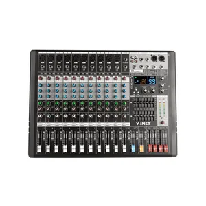 声光电会议室系统工程音视特Y-INST 12路调音台带编组IN-AT2412-B