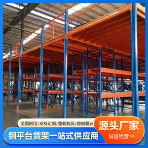 万隆匠心优选钢平台货架 结构稳固经久耐用 使用寿命长 降低运维成本