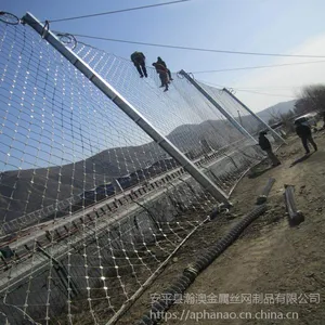 贵州山体滑坡落石防护网 被动拦石防护网 环形被动防护网厂家