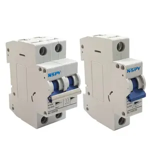 NSPV光伏直流断路器 1P 2P 3P 4P 太阳能小型空气隔离开关NL7-63