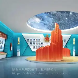 西安展厅展馆规划设计-玻璃钢雕塑的特点和优势?/陕西卓凡展览装饰工程有限公司