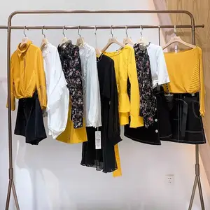 广州高端品牌女装欧伊力20秋装,实体店女装尾货货源,尾货女装清仓批发
