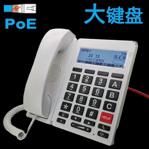 ��ɫ����绰������ �󰴼� ����ĻWiFi����IP�绰VoIP/SIP֧��PoE���� ���˻� ������