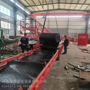 移动式转向伸缩输送机 大型矿山用伸缩式运输机 沙石带式输送机
