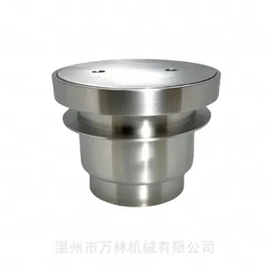 不锈钢有水封密闭型地漏304材质04S301图集号型净化洁净地漏