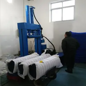 皮革废料打包机 立式液压打包机厂家 全国供货