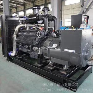 上柴股份400KW国三柴油发电机组 配备6ETAA12.8-G31柴油机