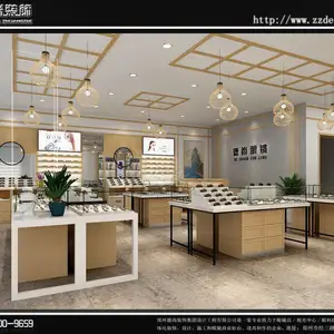 眼镜店面装修展柜设计 详情咨询预约专业设计师
