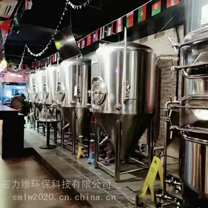 供应啤酒设备的厂家 啤酒屋日产2000升的不锈钢精酿啤酒设备