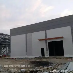 纤维增强水泥泄爆板在工业外墙的应用