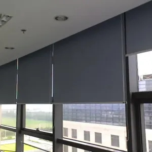 复兴门办公室窗帘定做隔热窗帘卷帘百叶窗帘定做布艺窗帘