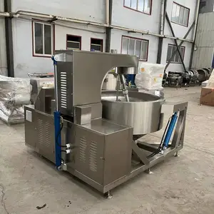 电磁行星搅拌炒锅 油茶面绿豆沙行星炒制设备 全自动馅料炒料机