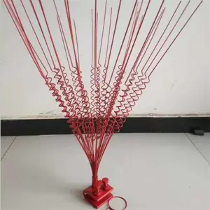 电力不锈钢弹簧防鸟刺 不生锈线路铁塔防鸟针 25根60CM长防鸟刺