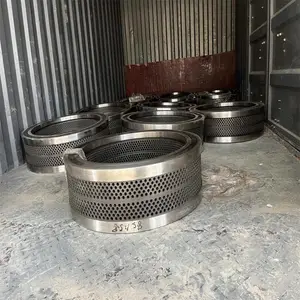 生物质制粒机用合金钢材质模具 成型好 宇龙560颗粒机环模定做
