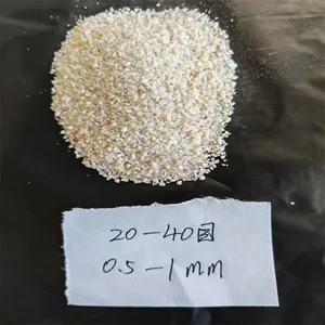 石英砂各种粒度 耐腐蚀石英砂 喷砂除锈 水处理