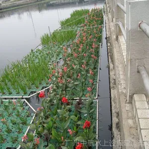 厂家直销浮床水生态治理人工浮岛聚乙烯塑料浮块种植浮板