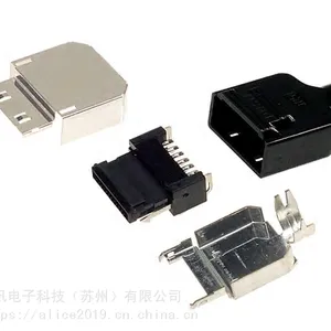 10pin插座微型接口HRS连接器3240-10P-C(50)0.8mm间距