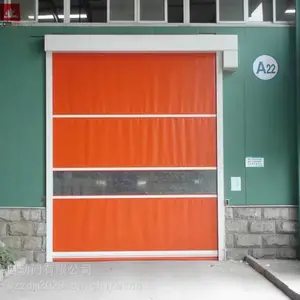 东莞PVC快速卷帘门厂家制造供应食品工厂仓库物流园