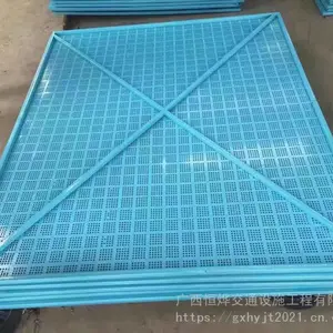 广西建筑爬架网厂家 南宁外架钢板网厂 南宁建筑外墙金属网挡板