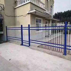 厂家销售庭院防护栏 锌钢护栏 别墅铁艺护栏 校区锌钢护栏 现货