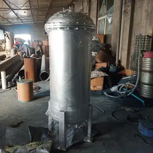 旋风式汽水分离器 DN150 PN16空压机汽水分离器 抽风机气水分离器
