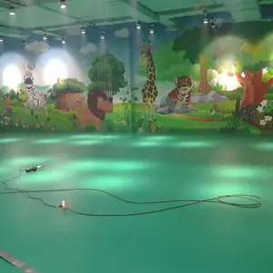 卡通地胶，纯色地胶，儿童拼花地板销售施工