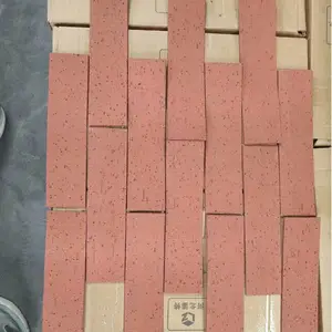 工厂软瓷批发外墙贴砖柔性红砖石材内墙劈开砖户外仿古软石批发